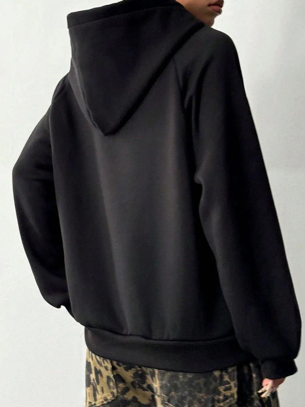 Long Sleeve Hoodie with Kangaroo Pocket