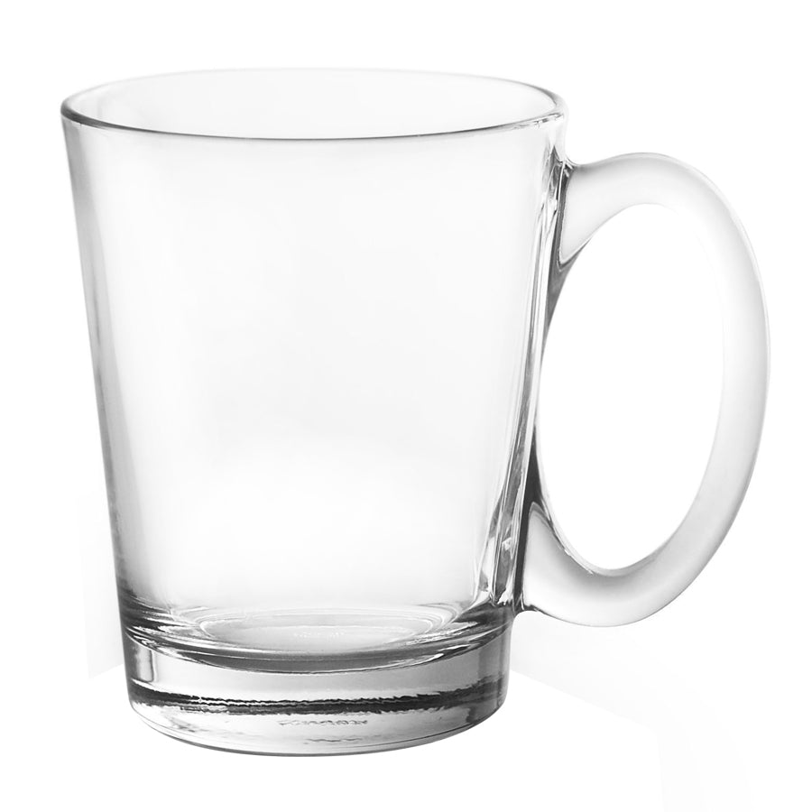Glass Coffee/Tea Mug - 10.5oz