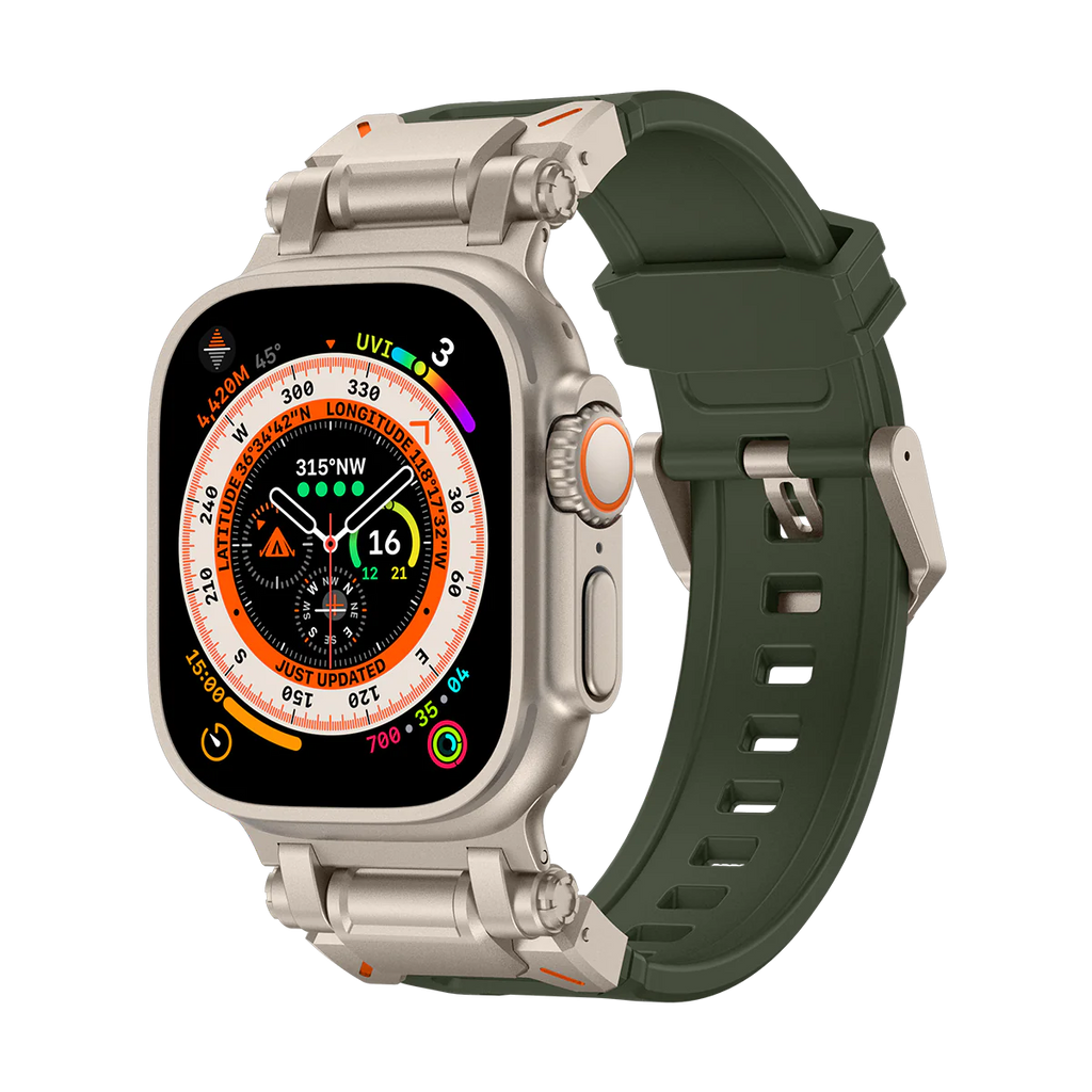 Explorer Silicone Band For Apple Watch