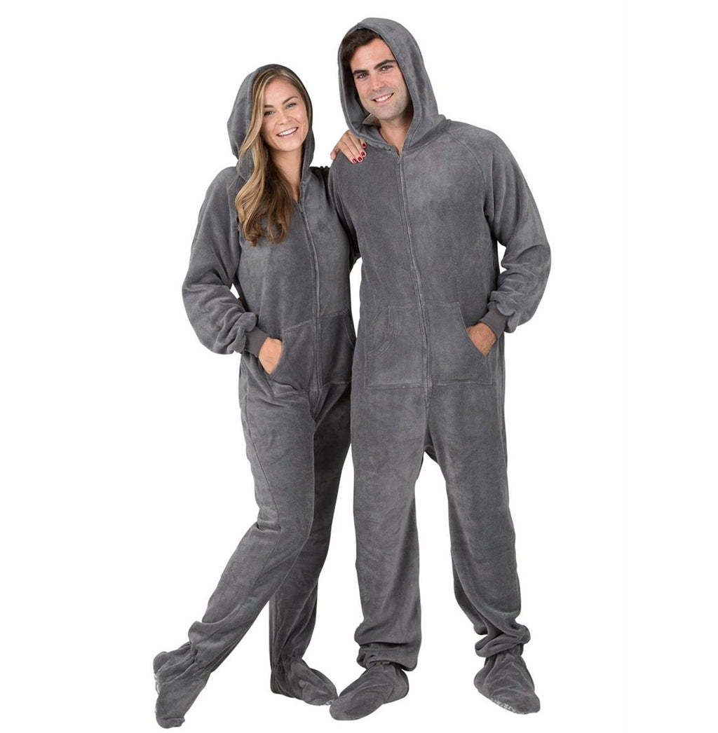 Family Matching Howling Moon Hoodie Chenille Onesie