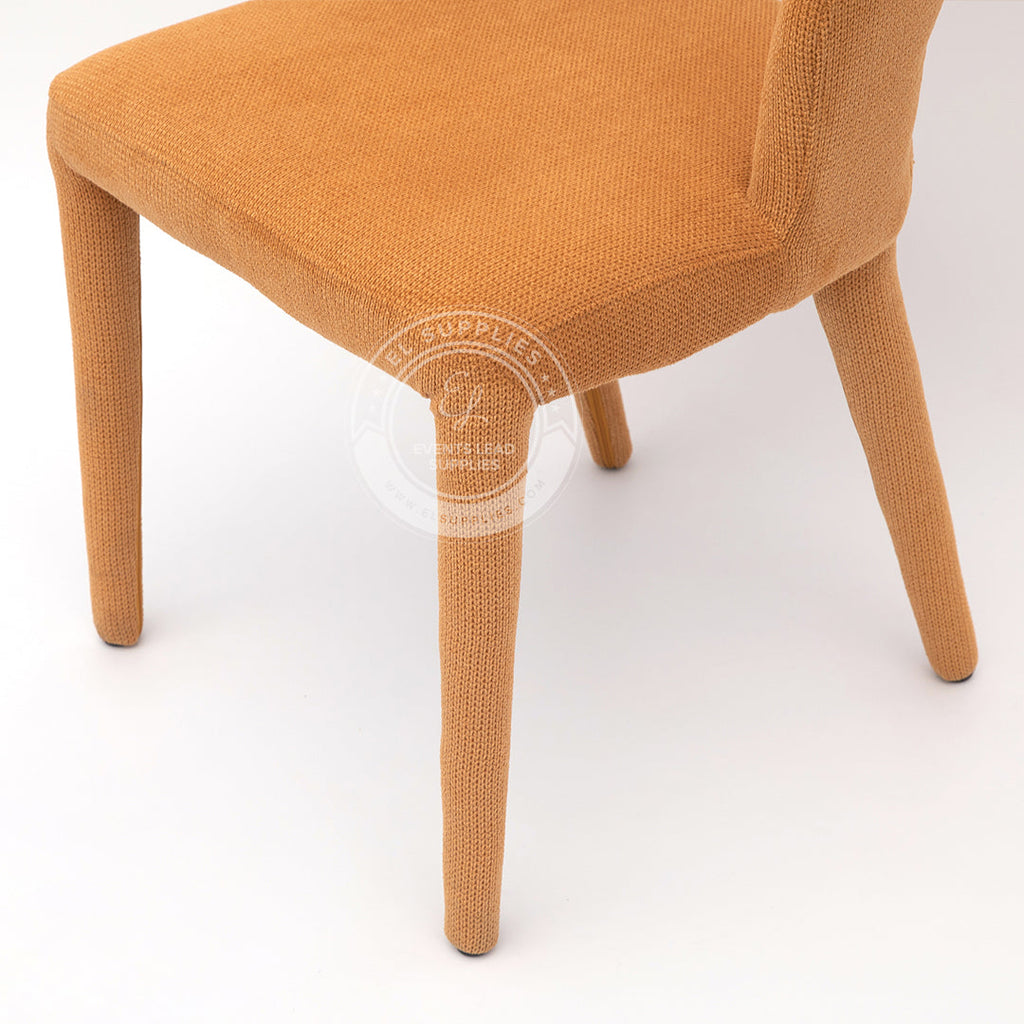 HADEEL Honey Gold Accent Chair