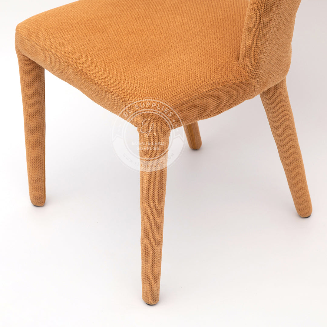HADEEL Honey Gold Accent Chair