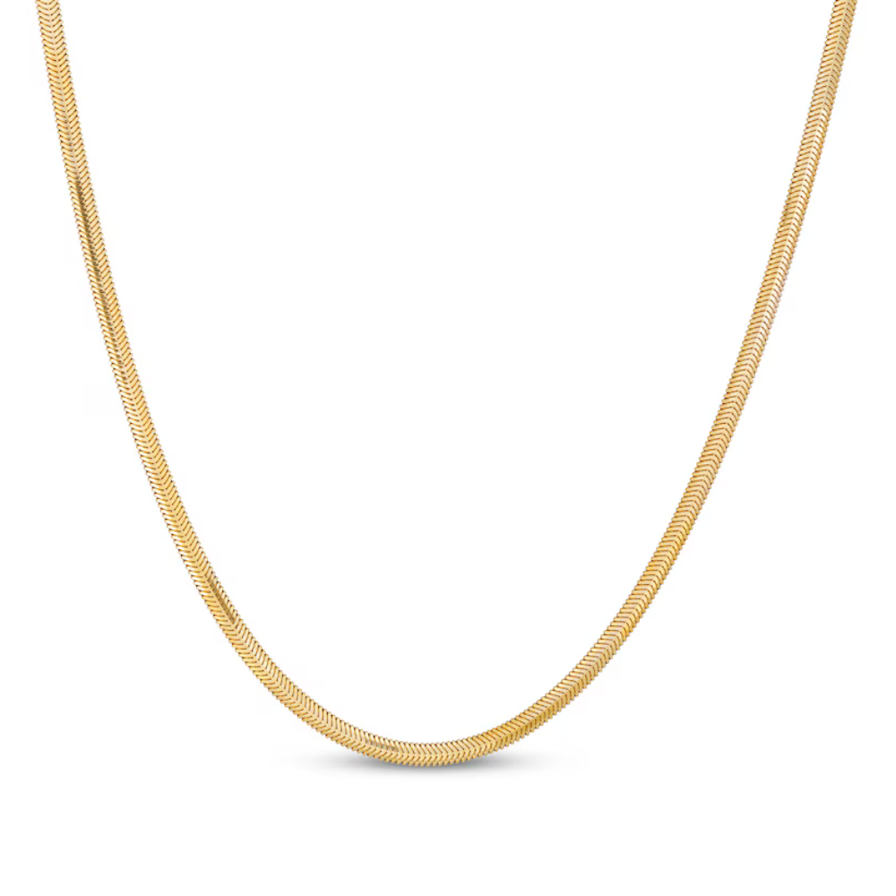 The Eliana Gold Snake Chain Necklace