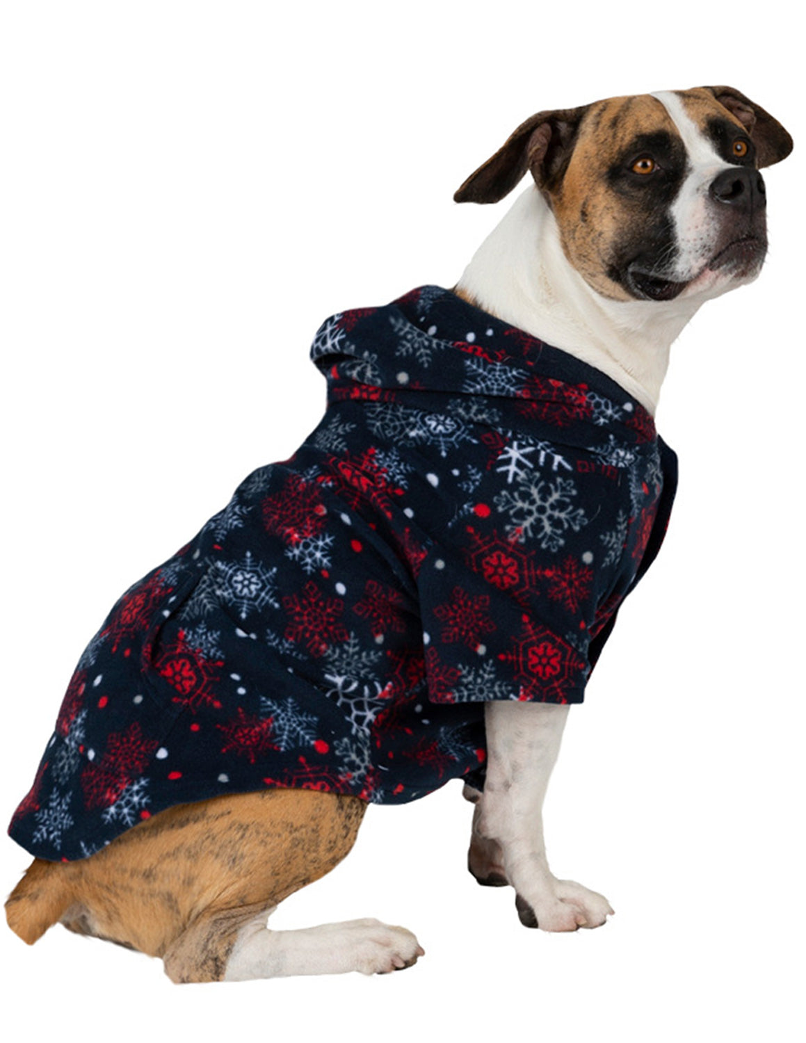 Winter Whiteout Pet Pjs Fleece Hoodie
