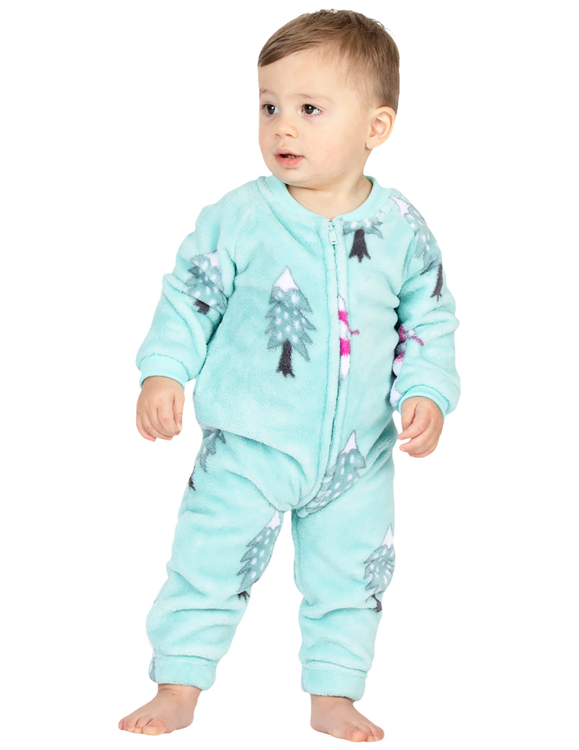 Land of Llamas Infant Footless Chenille