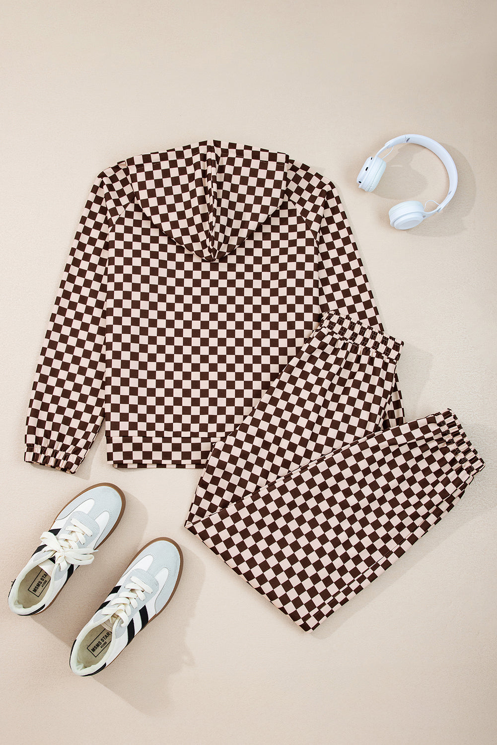 Checker Top and Pants Set