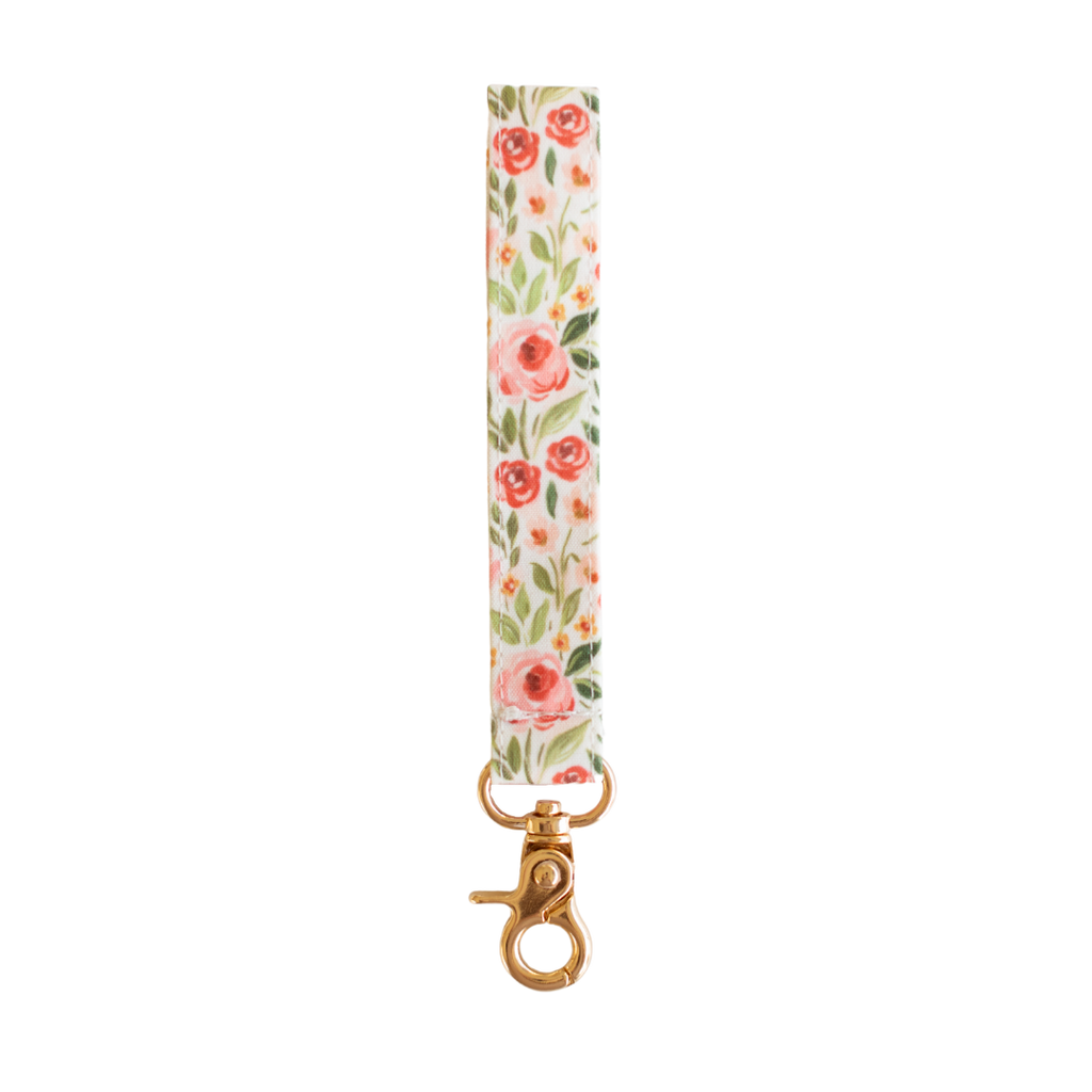 Spring Garden Wristlet Keychain