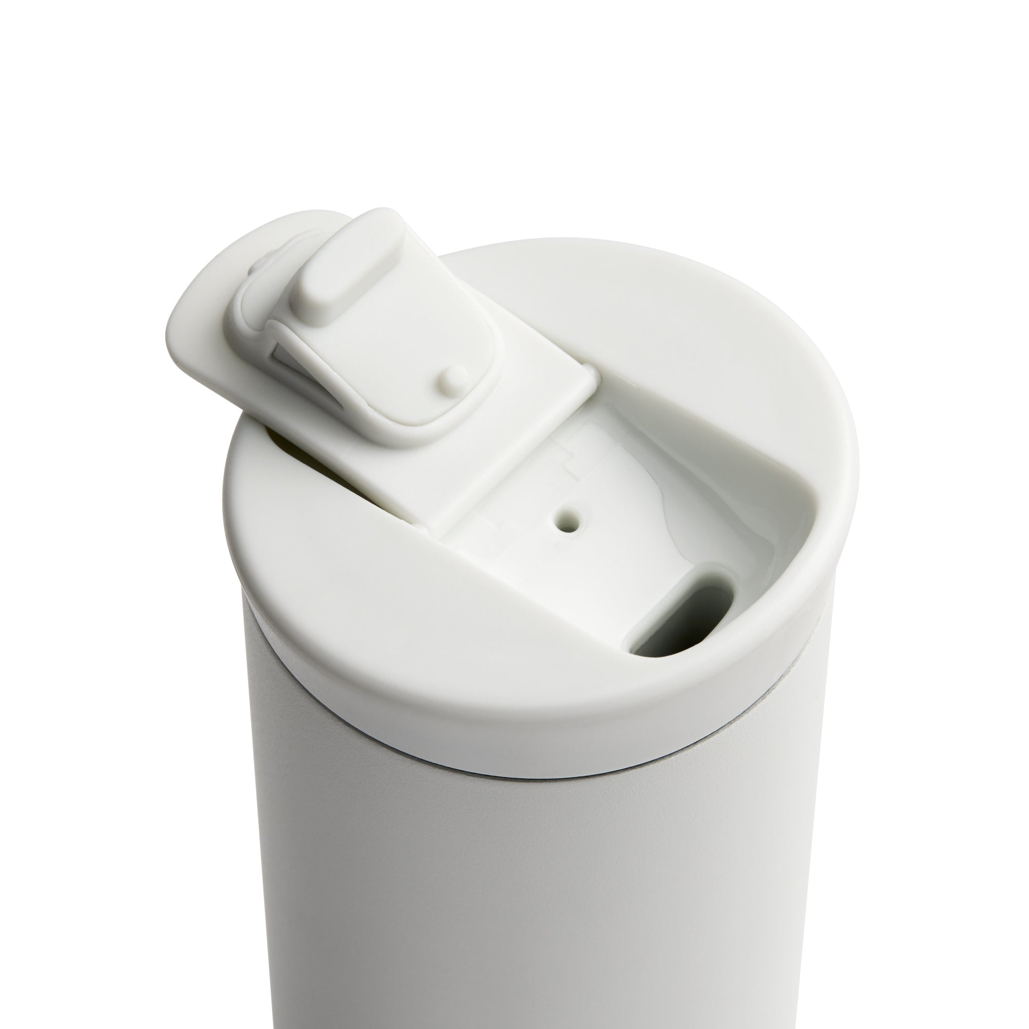12oz Nomad Flip Tumbler - White