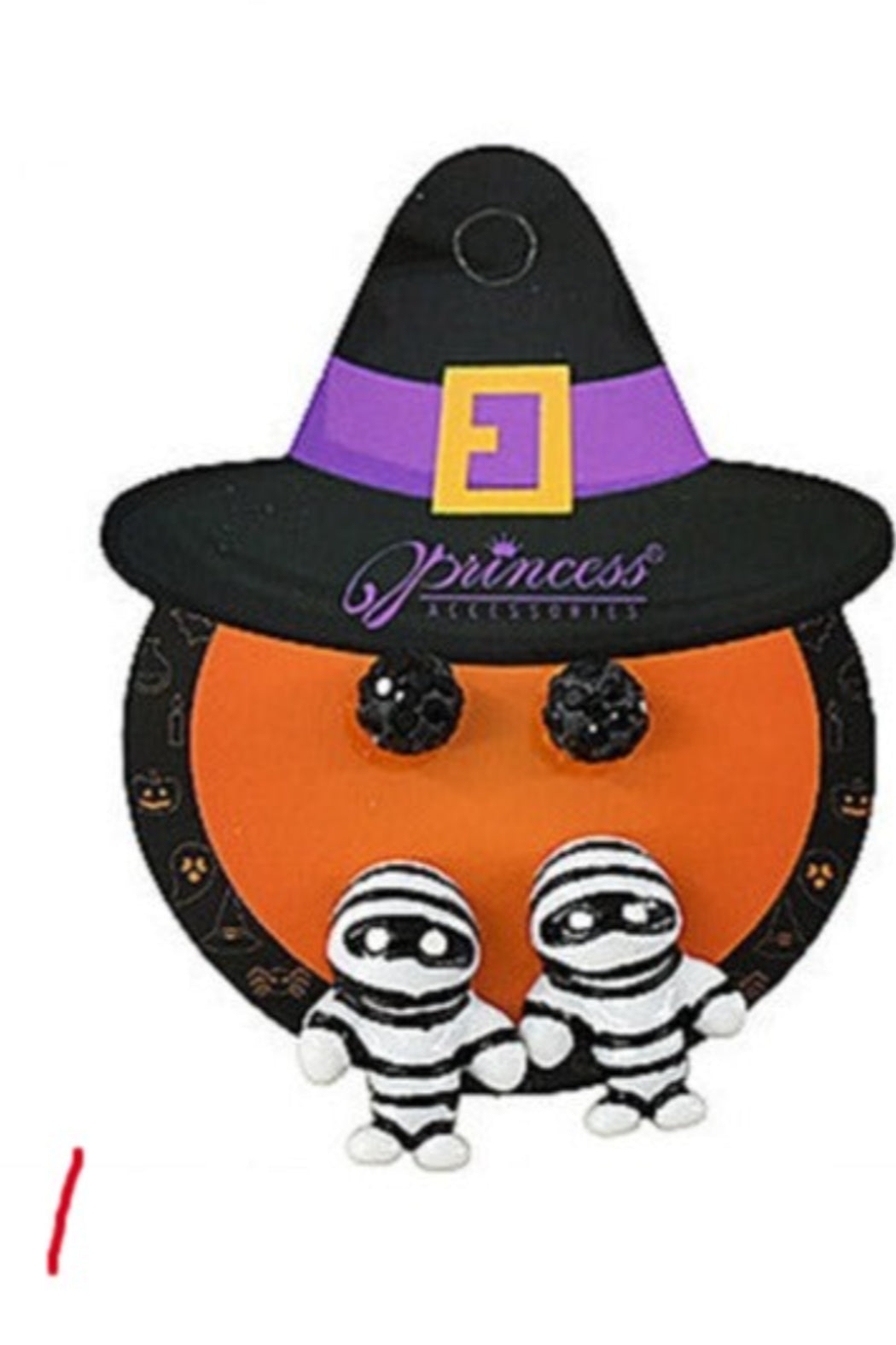 2-pair halloween earring set