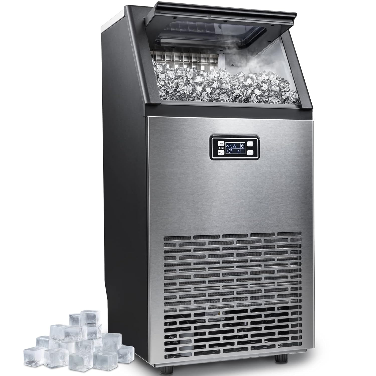 200LBS Freestanding Commercial Ice Maker Z5895