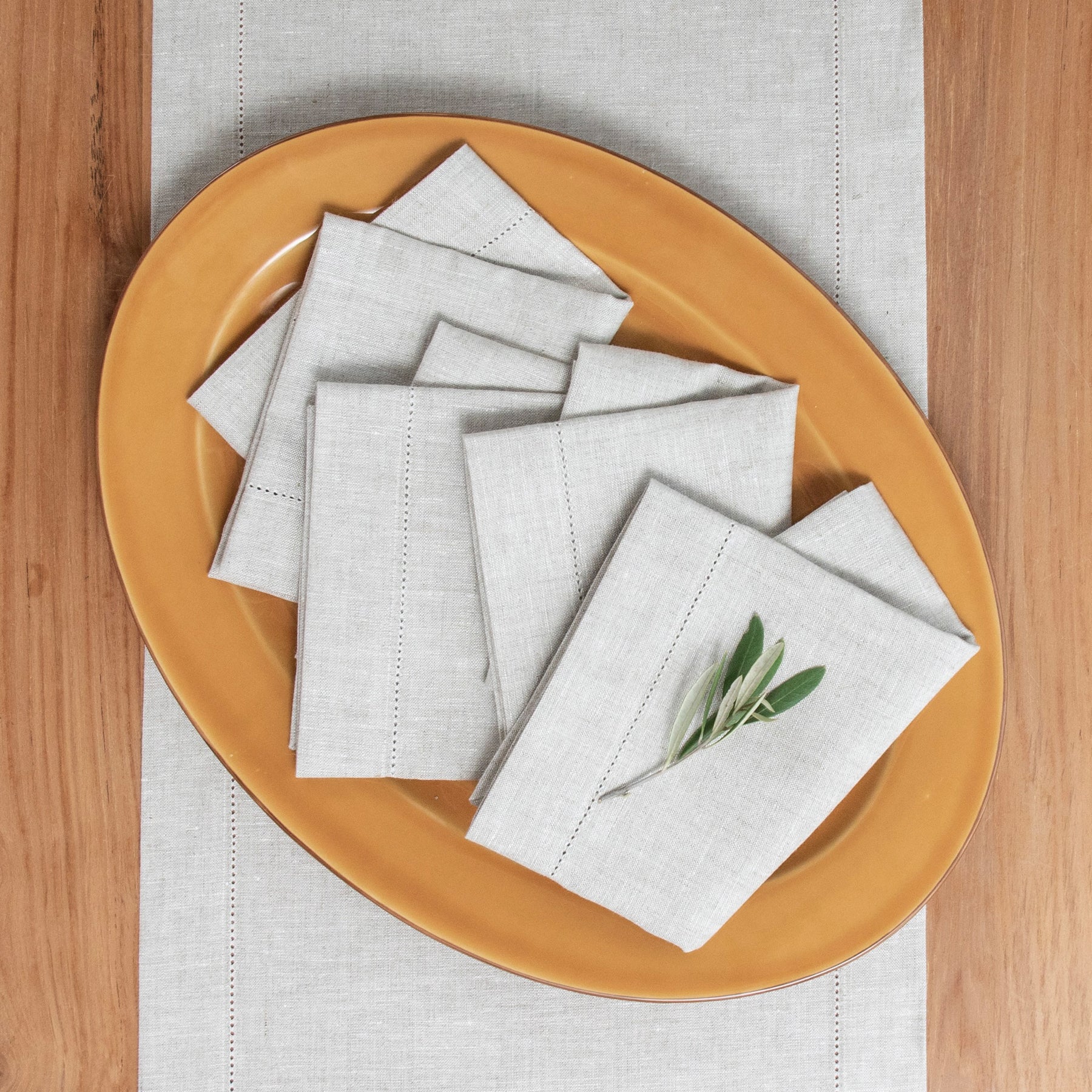 Medium Weight Hemstitch Napkins