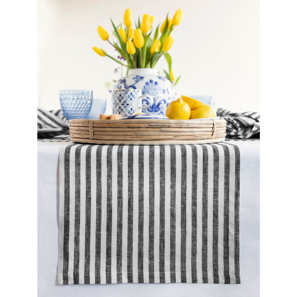 Amalfi Stripe Table Runner