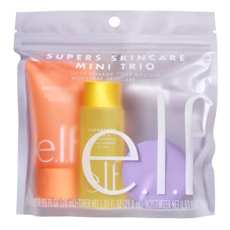 E.l.f. SKIN Supers Mini Trio - Vegan and Cruelty-Free Skincare