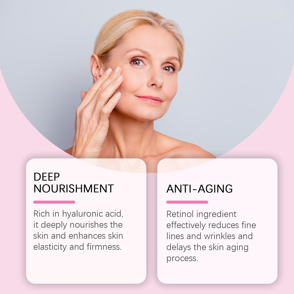 Retinol Hydrating Serum, A Delicate And Moisturizing Face Anti-Wrinkle Serum With Retinol Vitamin C