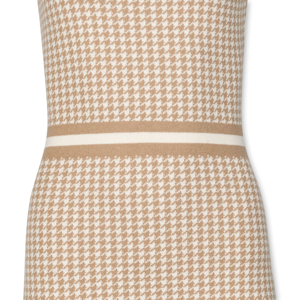 3/4 Sleeve Fit and Flare Sweater Dress