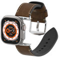 Premium Vintage Leather Band for Apple Watch ,  Handcrafted Distressed Finish
