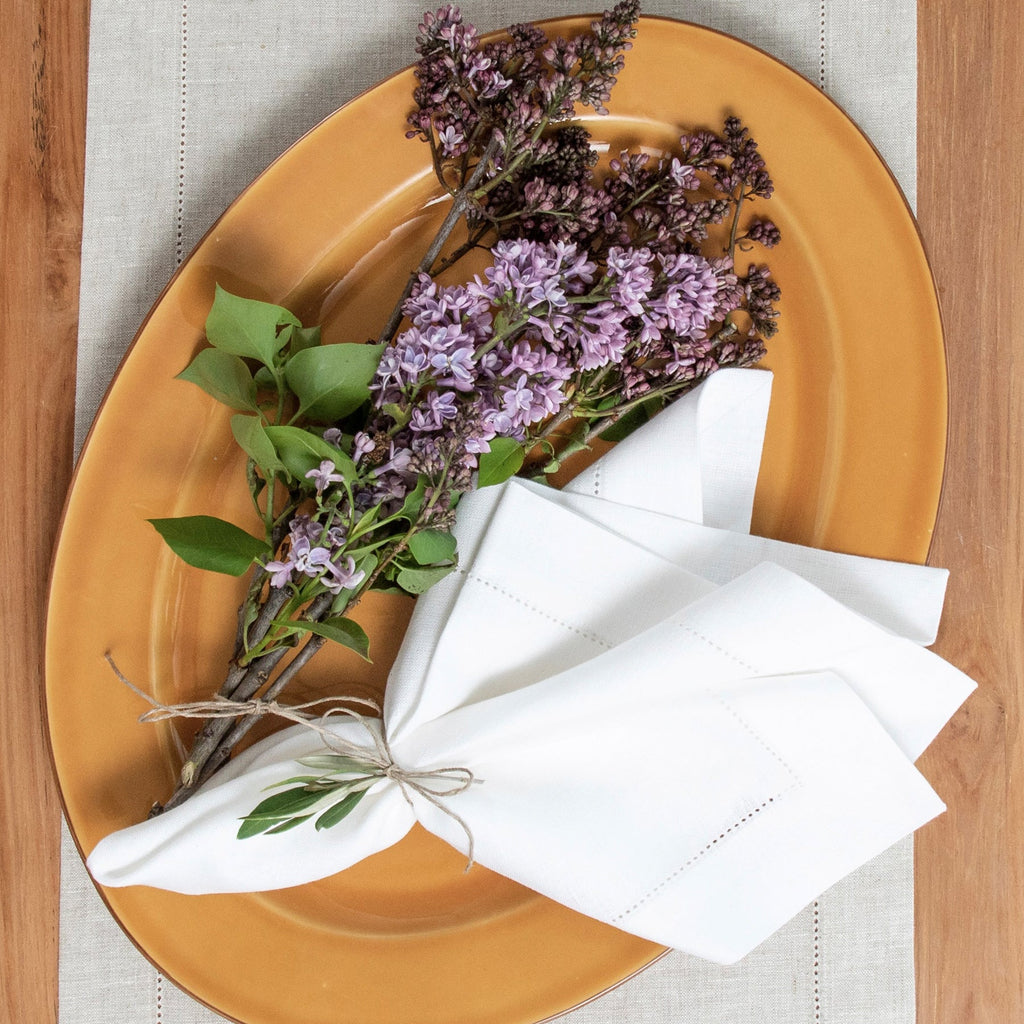 Medium Weight Hemstitch Napkins