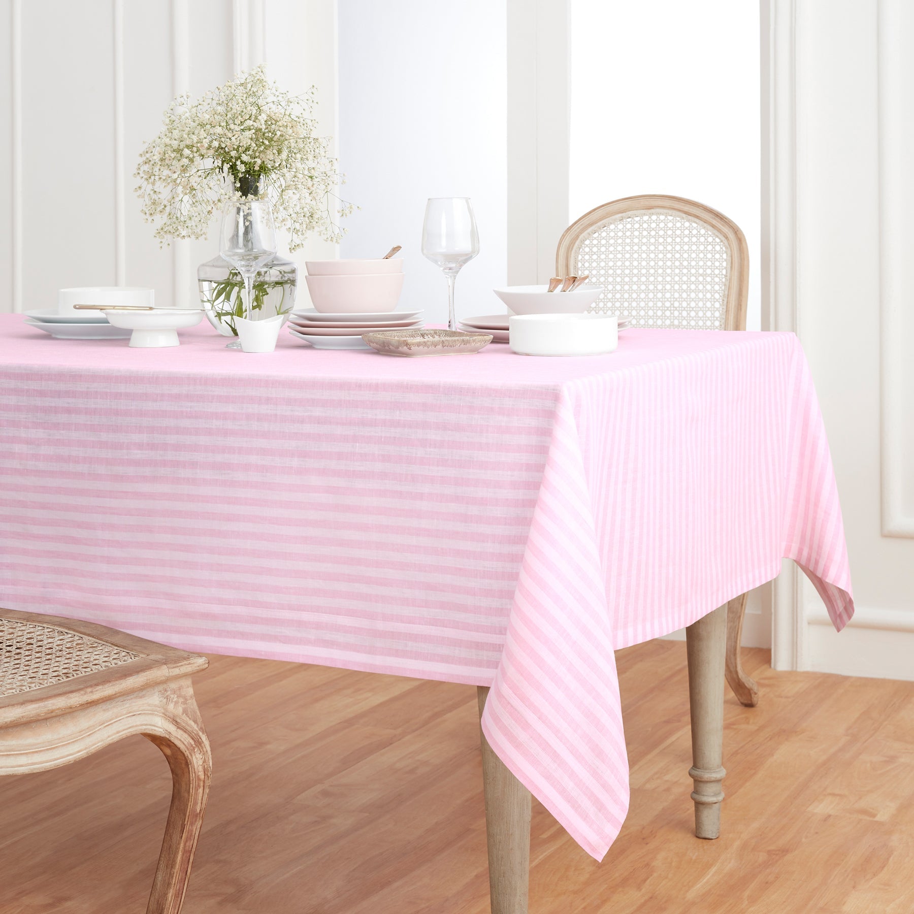 Amalfi Stripe Tablecloth