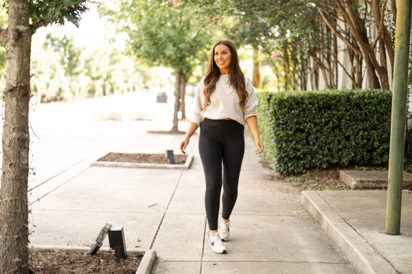 The Amber Fold-Over Full Length Leggings