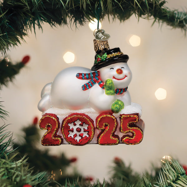 2025 Snowman Ornament