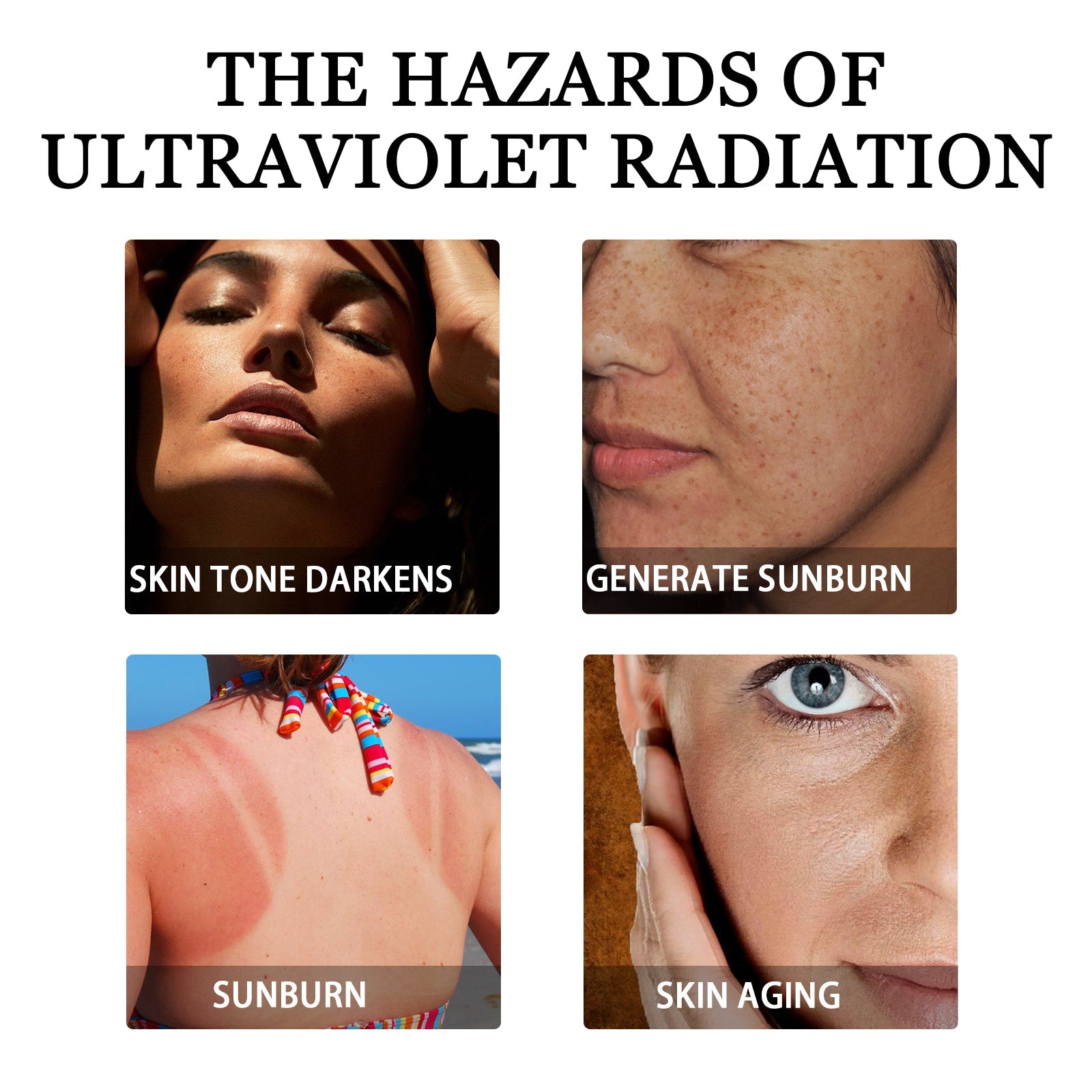 Face Protection Lotion Mild Protection UV Repair Sunburn Anti-Wrinkle Clear Protection Cream
