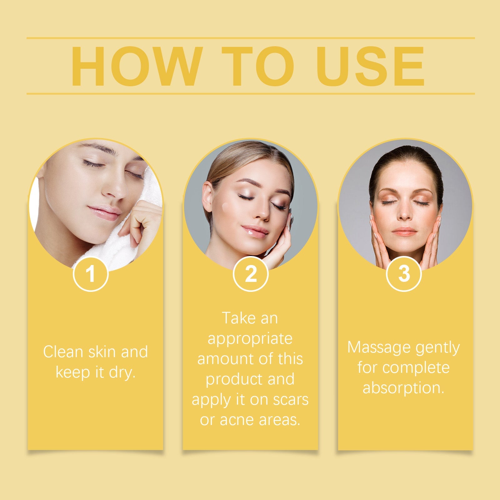 Acne-Clearing Gel, Deep Cleansing Facial Skin Brightening And Concealer Treatment Gel For Acne Reduction