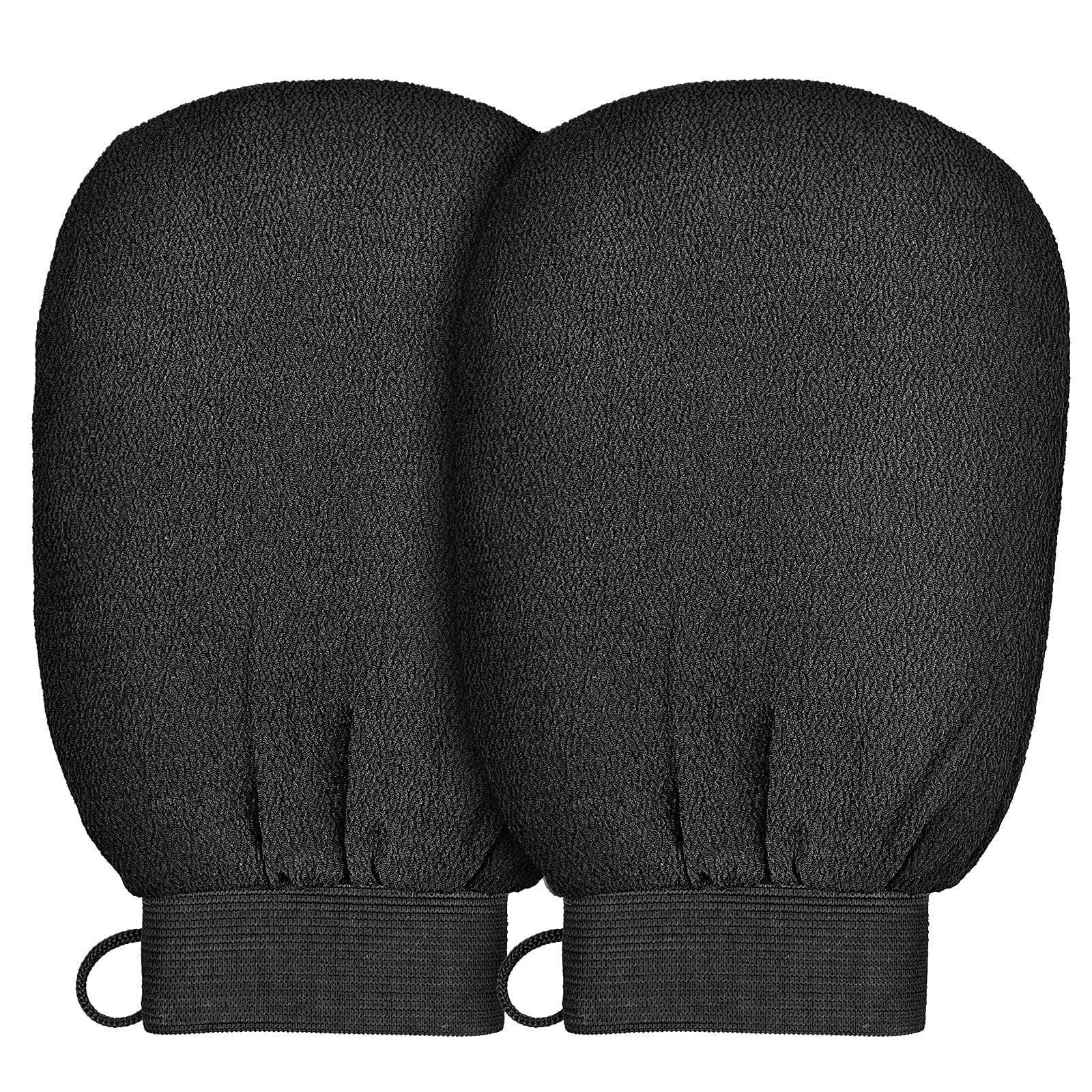 Medium fine sand, viscose fiber, silk like scrub gloves, shower towels, and special scrub mud that does not harm the skin