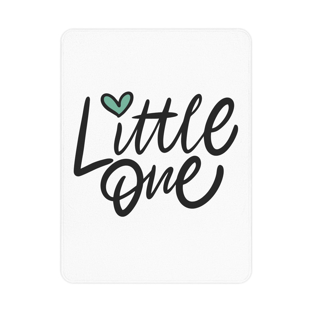 Cozy Toddler Blanket - 'Little One' Baby Gift, Nursery Decor, Soft Throw for Kids, Baby Shower Present, Birthday Gift