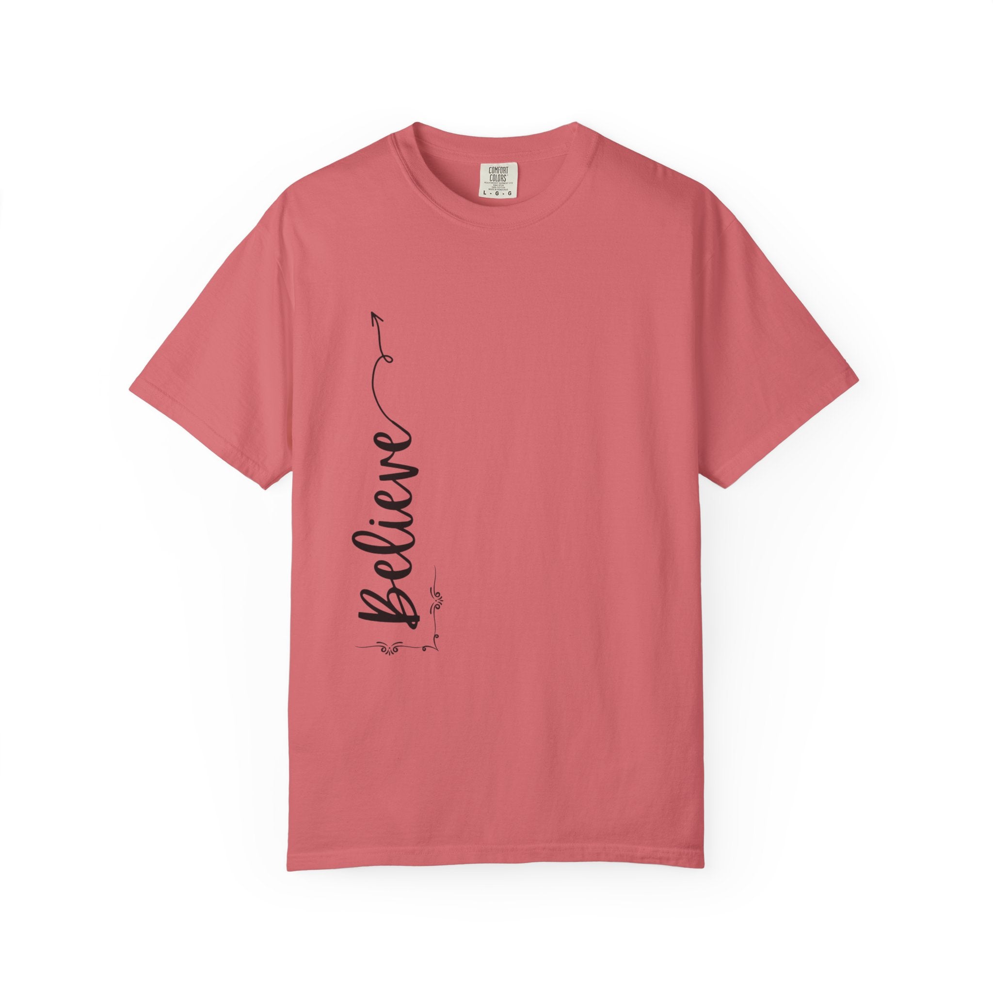 Believe Women's T-shirt for Adults - Inspirational Apparel