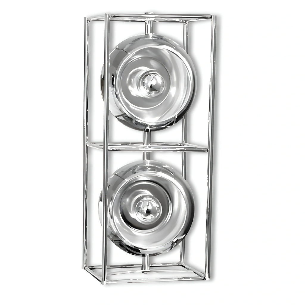 Chrome Spheres Bauhaus Lamp