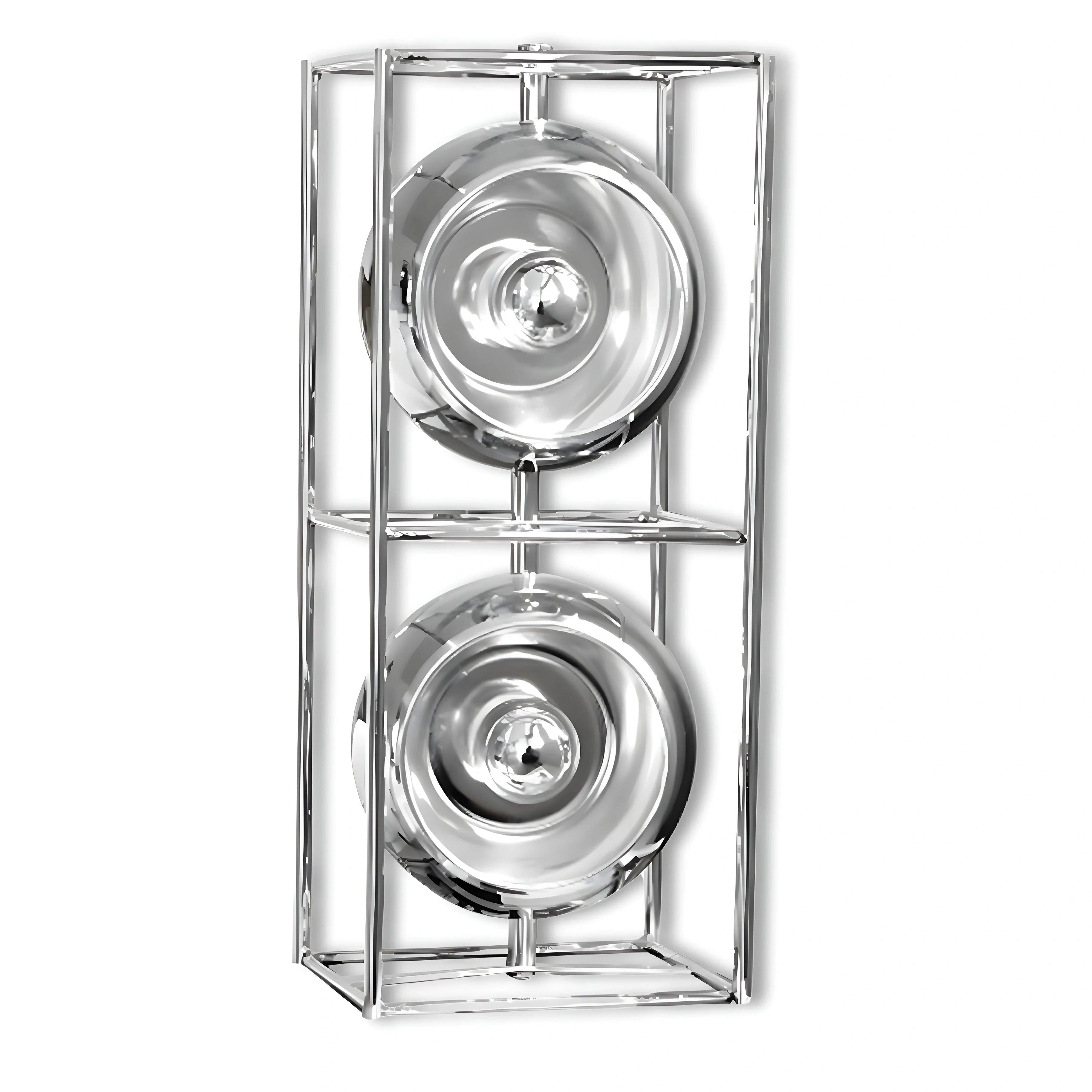 Chrome Spheres Bauhaus Lamp