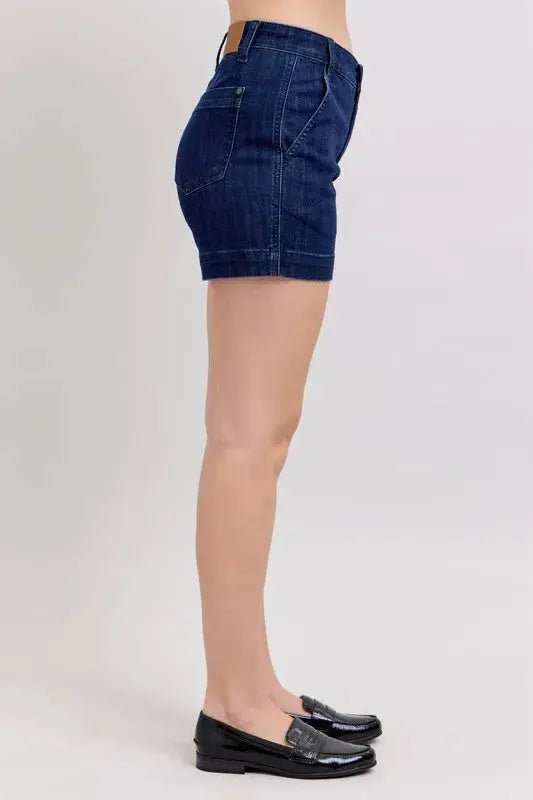 Judy Blue Jeans - Full Size High Waist Denim Shorts