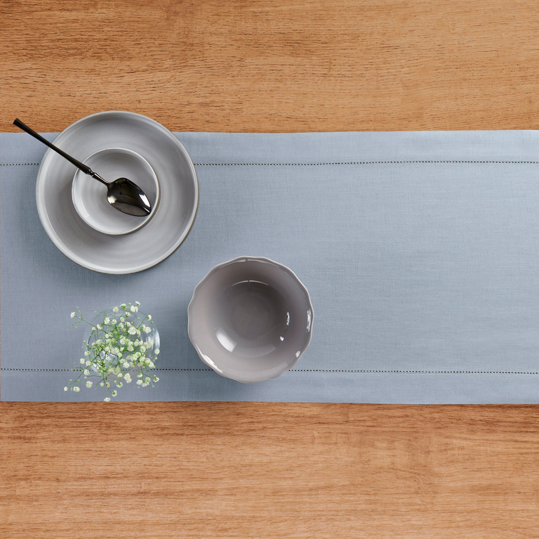 Classic Hemstitch Table Runner