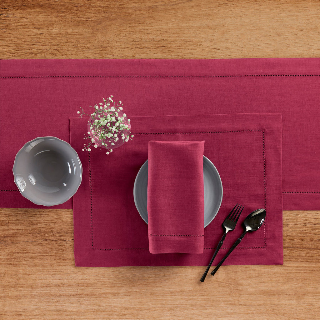 Classic Hemstitch Table Runner