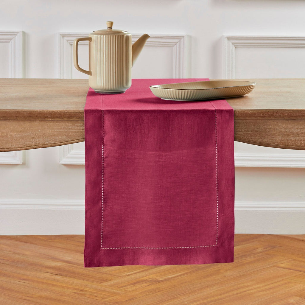 Classic Hemstitch Table Runner
