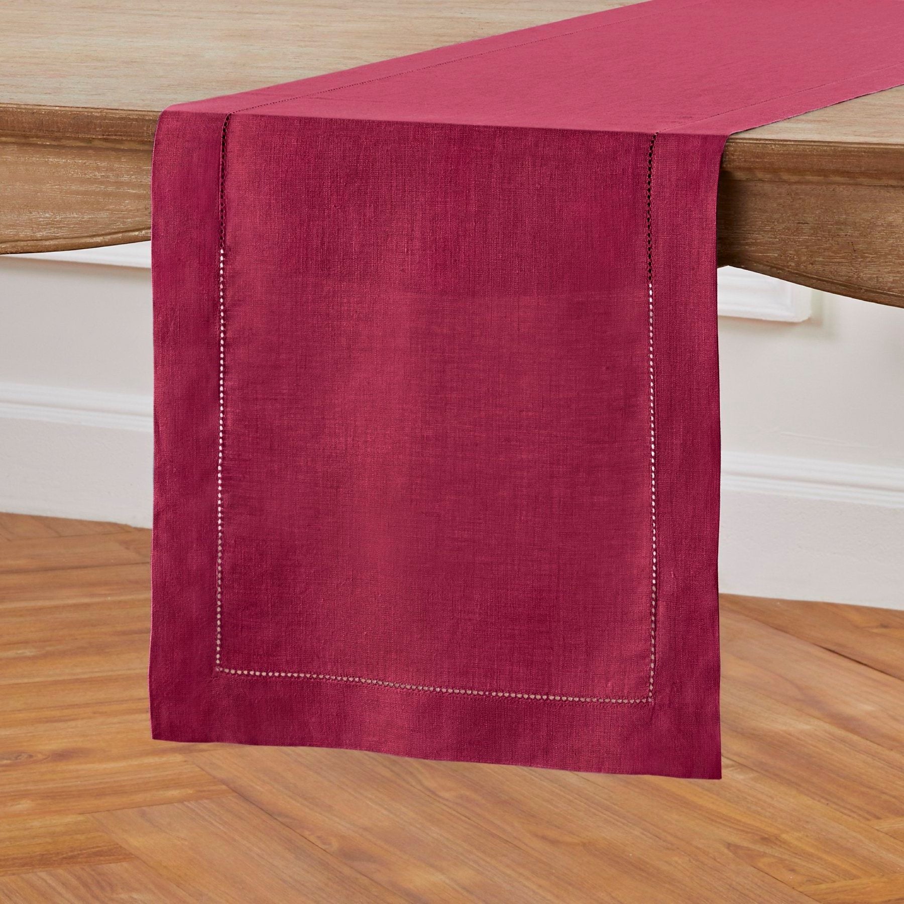 Classic Hemstitch Table Runner