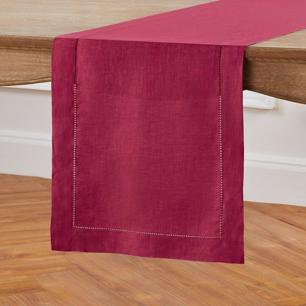 Classic Hemstitch Table Runner