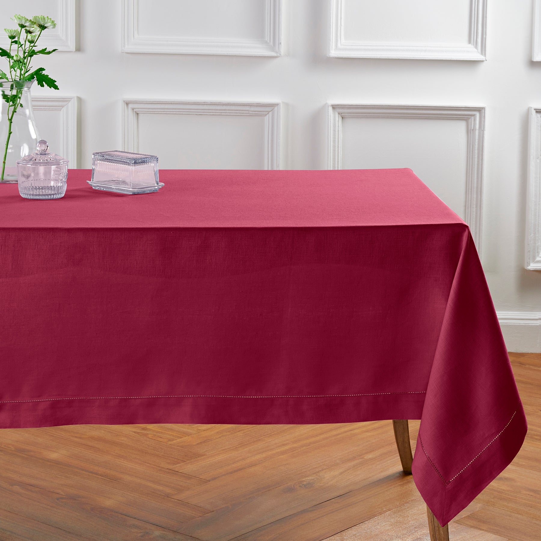 Classic Hemstitch Tablecloth