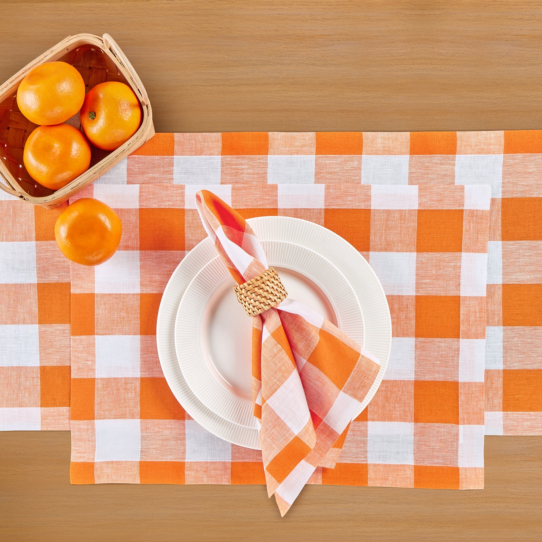 Buffalo Check Placemats, Set of 4