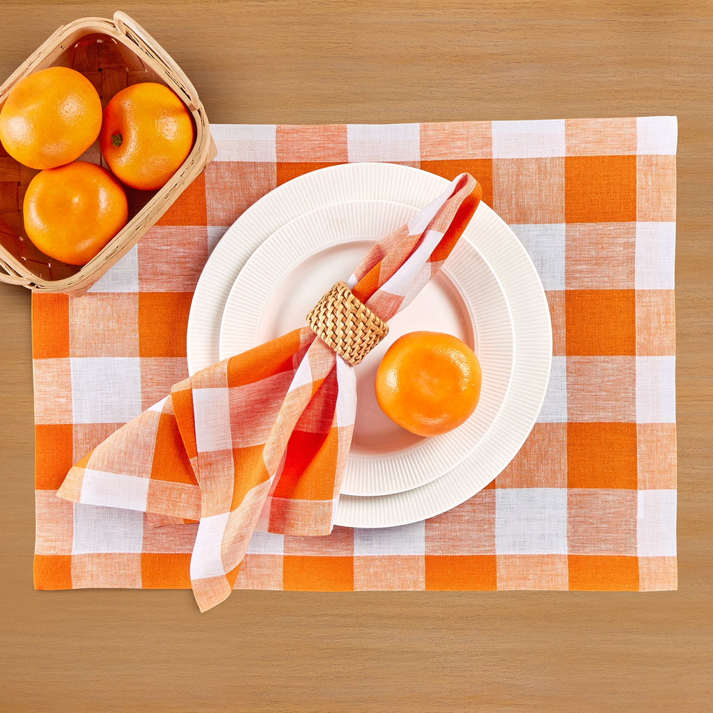 Buffalo Check Placemats, Set of 4