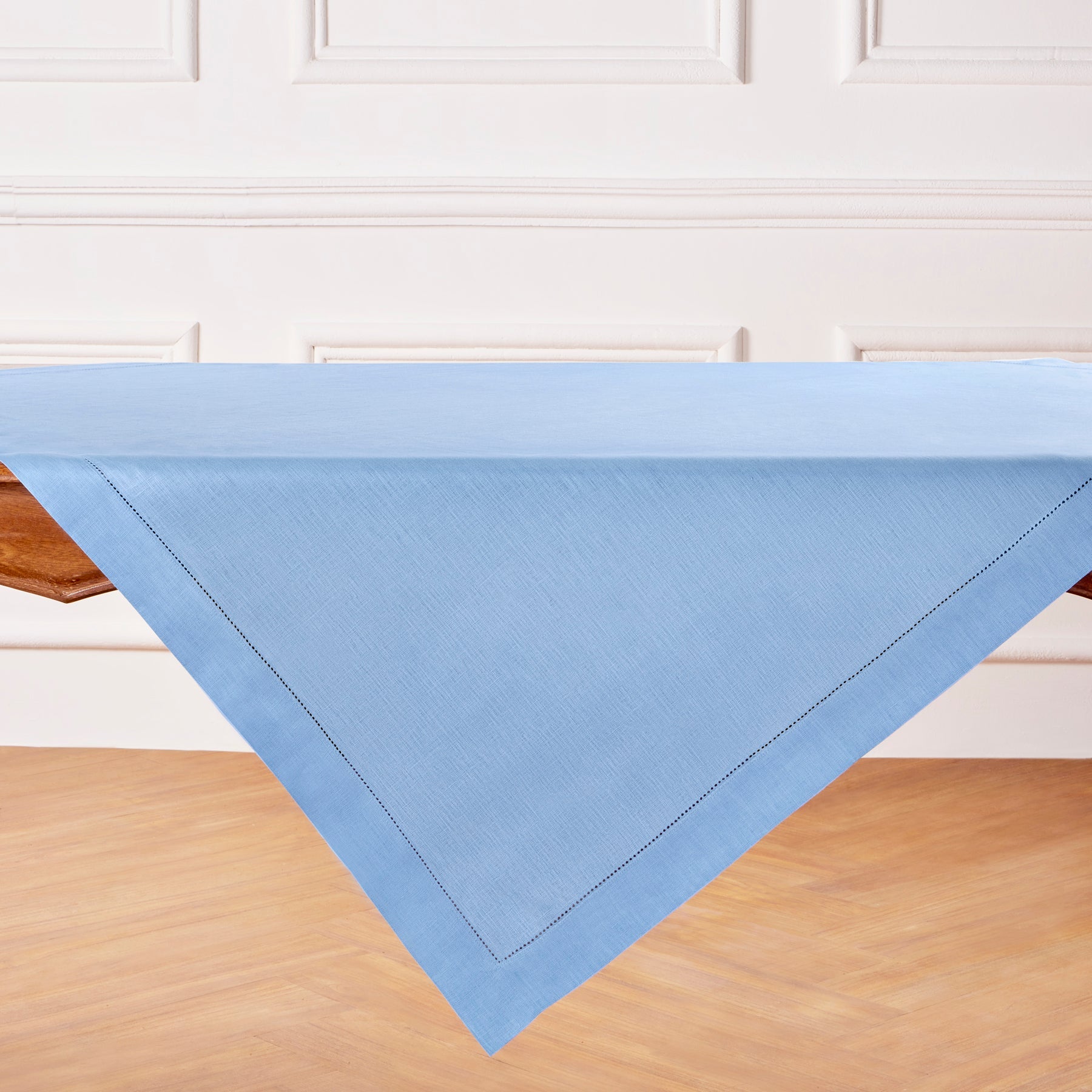 Classic Hemstitch Table Throw