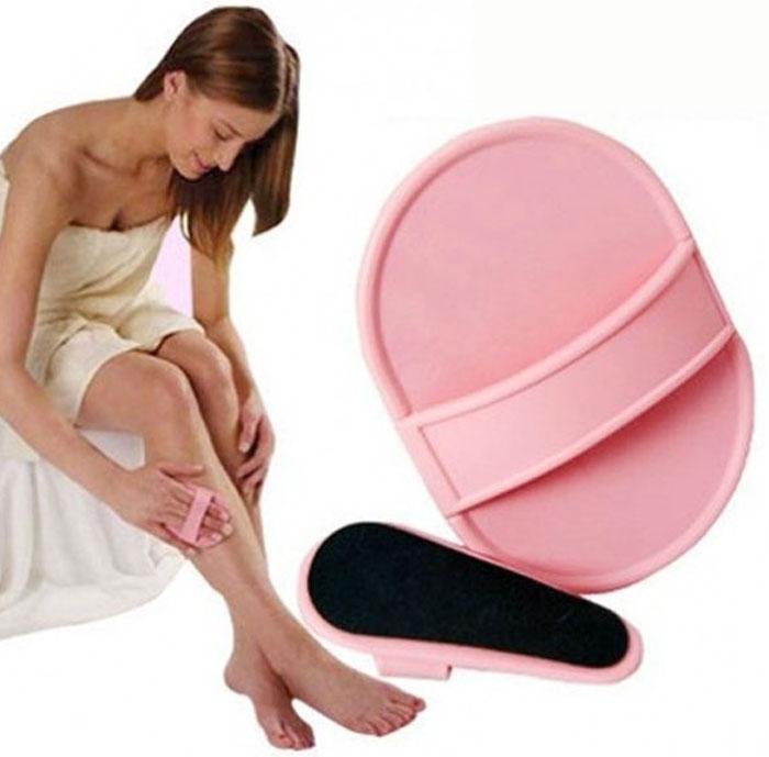 Women Face Lip Leg Arm Easy Smooth Pads Useful Adhensive Hair Skin Exfoliator Painless Removal Tool