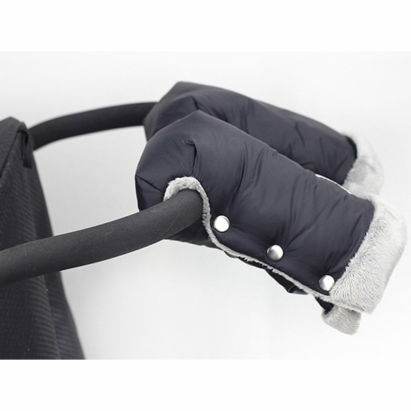 Baby Stroller Gloves Winter Pram Hand Muff Waterproof Pram Accessory Mitten Baby Buggy Clutch Cart Thick Gloves