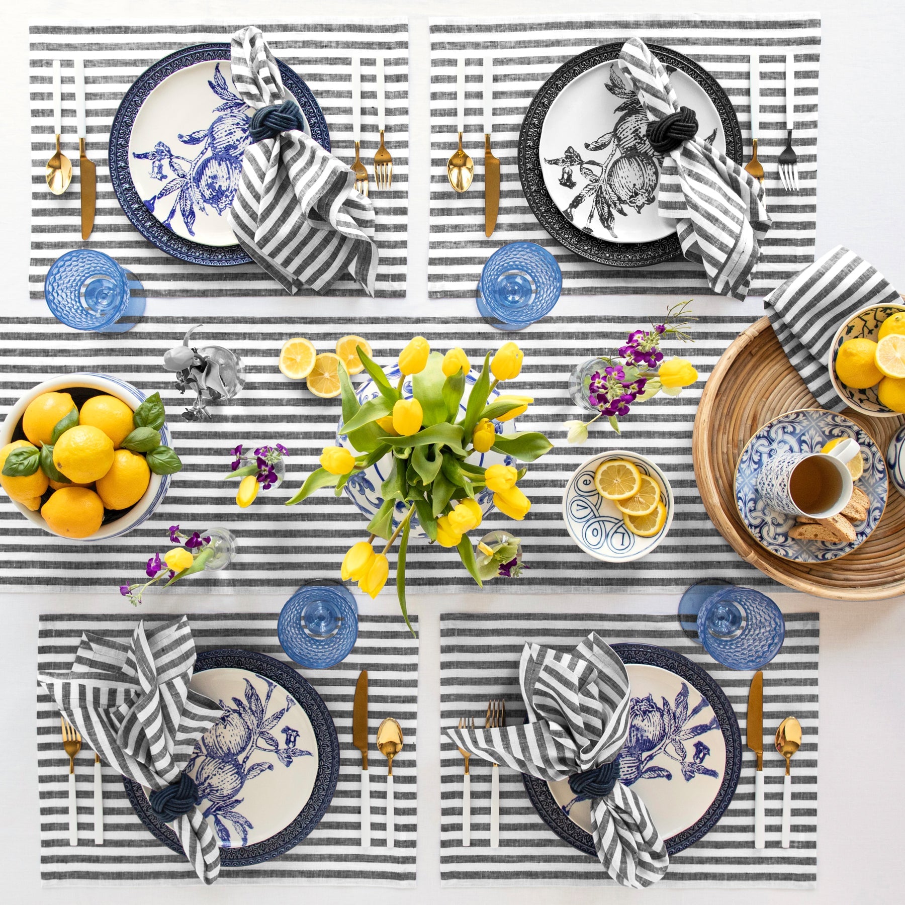 Amalfi Stripe Placemats