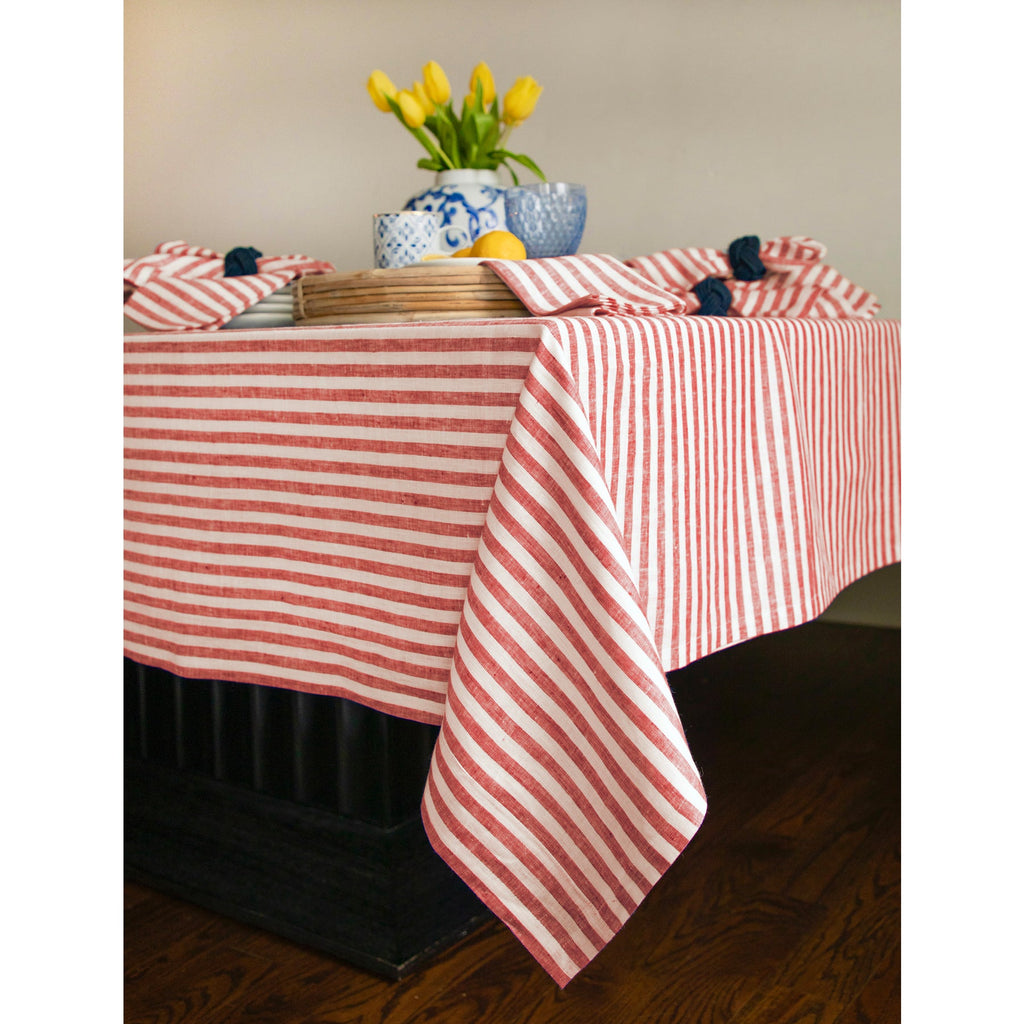 Amalfi Stripe Tablecloth
