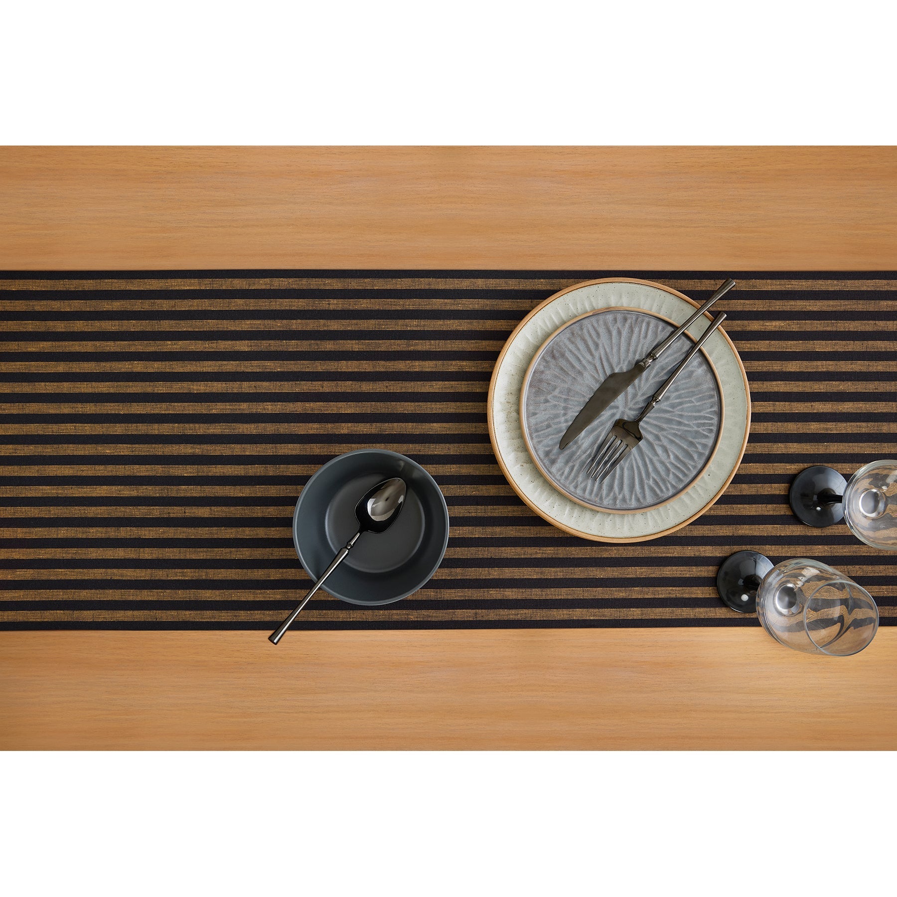 Amalfi Stripe Table Runner