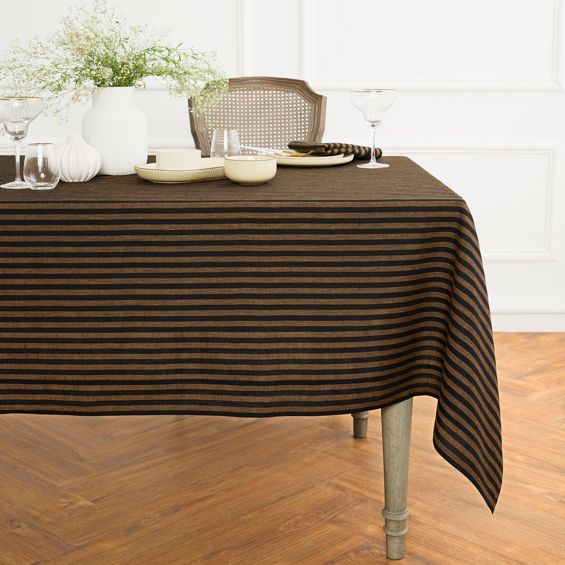 Amalfi Stripe Tablecloth