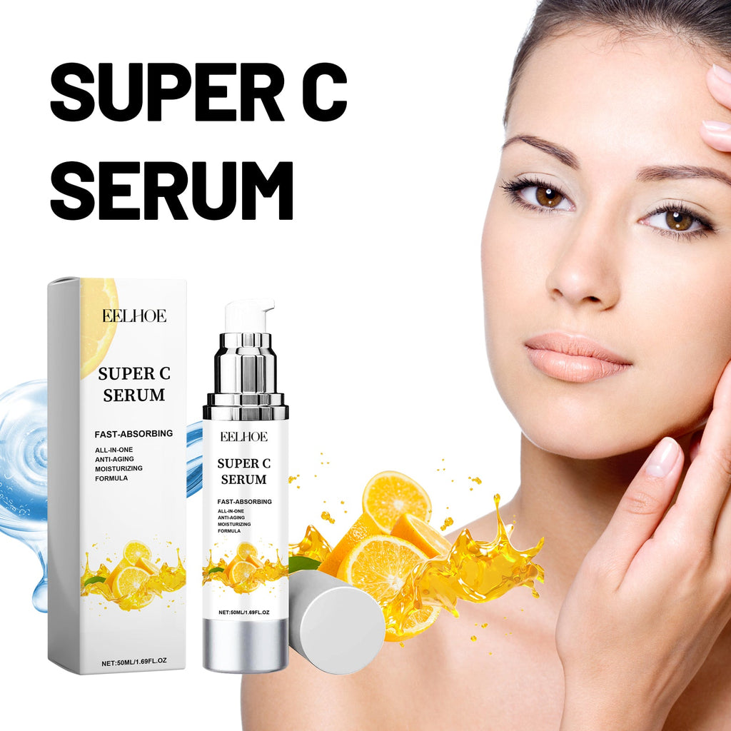 Super C Serum, Refresh The White Skin Hydrating Moisture Soft Delicate Skin Essence