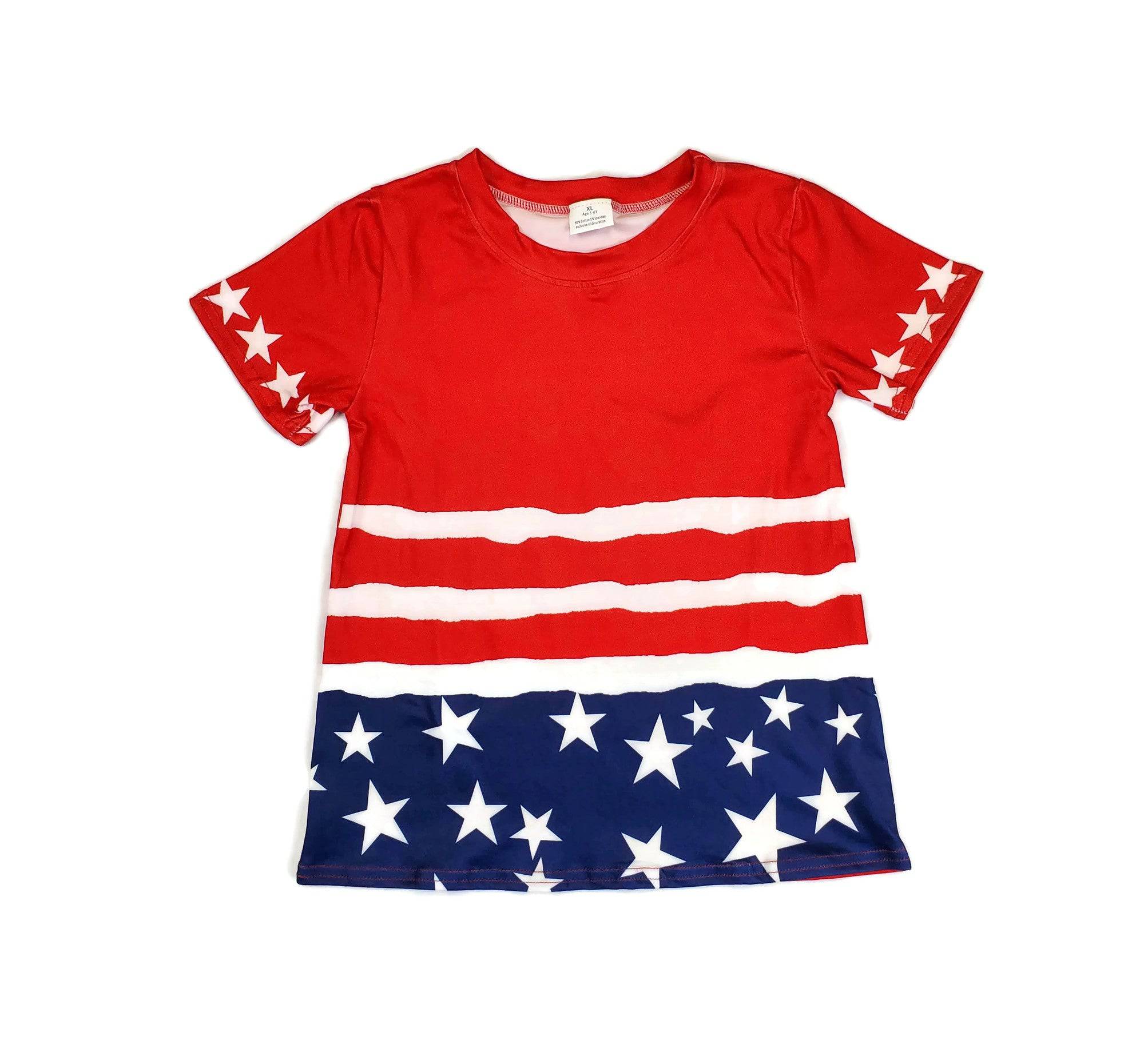 Flag Milk Silk Raglan