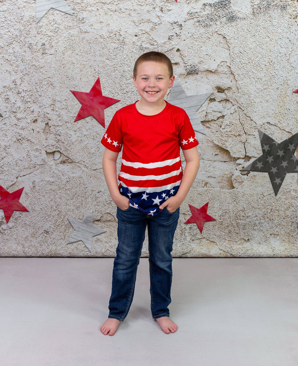 Flag Milk Silk Raglan